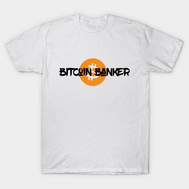 Bitcoin Banker T-Shirt by raosnop